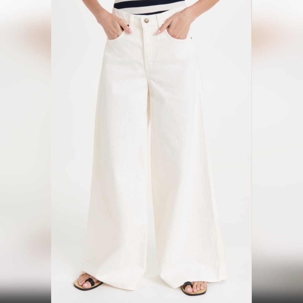 Nili Lotan Josette Wide Leg jeans